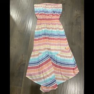 O’Neil summer strapless cover up/dress